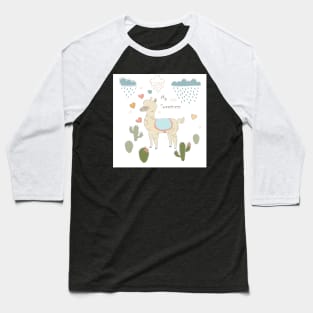 Llama Baseball T-Shirt